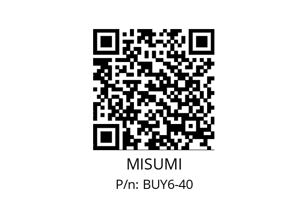   MISUMI BUY6-40