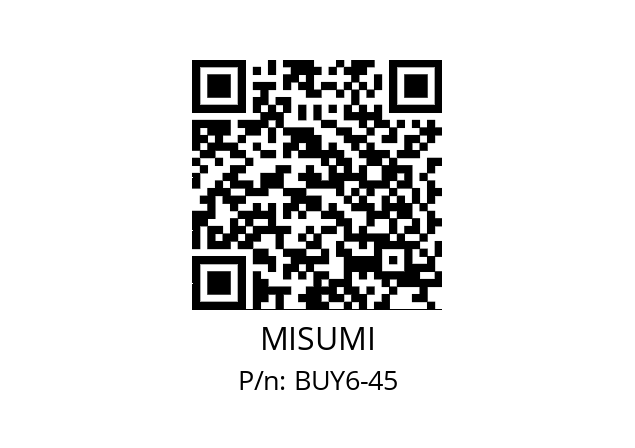   MISUMI BUY6-45