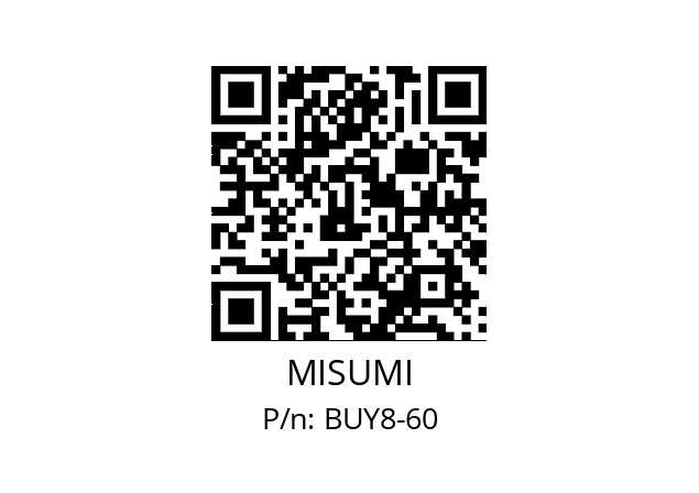   MISUMI BUY8-60