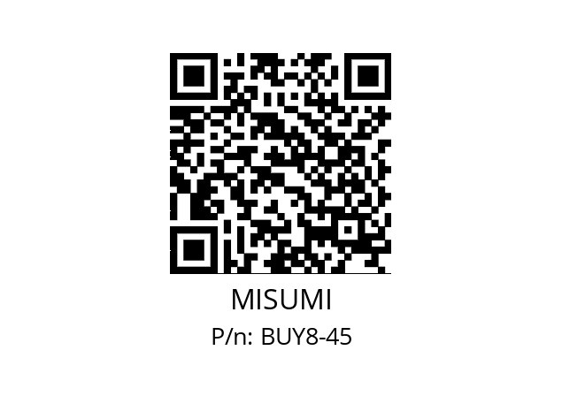   MISUMI BUY8-45