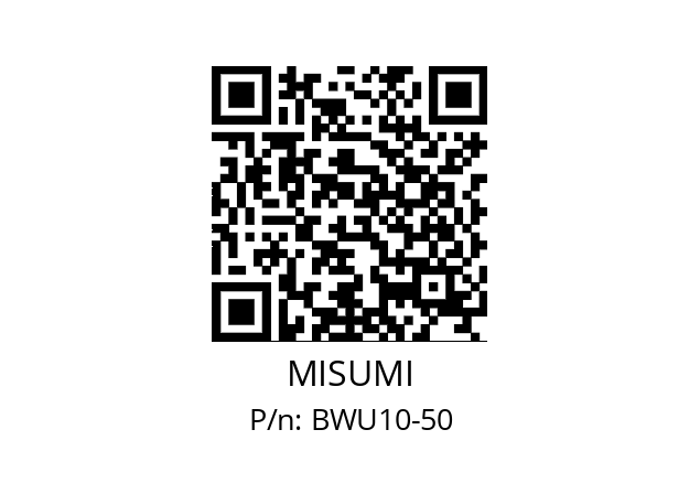   MISUMI BWU10-50