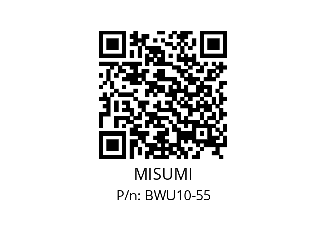   MISUMI BWU10-55