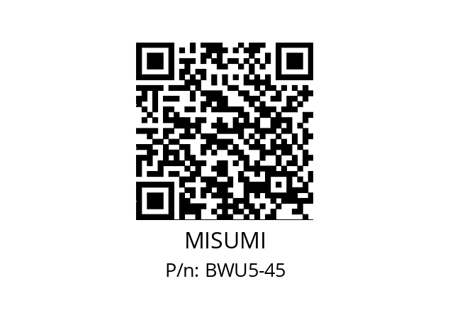   MISUMI BWU5-45