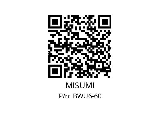   MISUMI BWU6-60