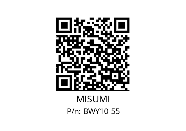   MISUMI BWY10-55