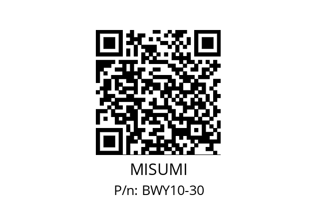   MISUMI BWY10-30