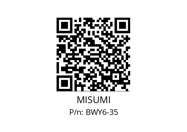   MISUMI BWY6-35