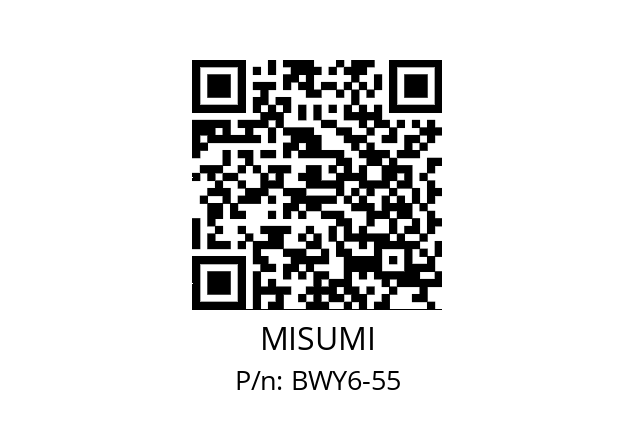   MISUMI BWY6-55