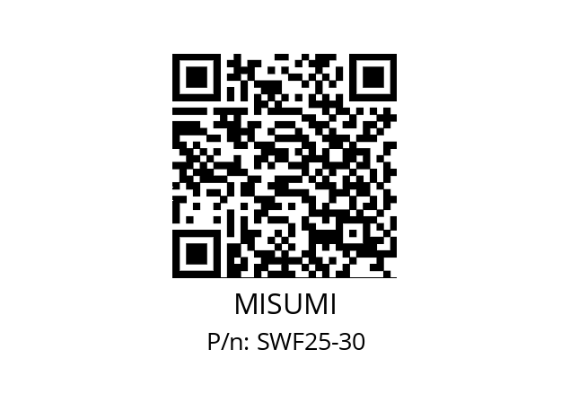   MISUMI SWF25-30