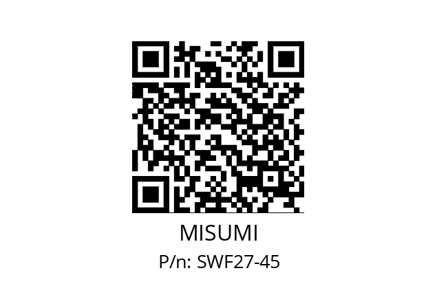   MISUMI SWF27-45