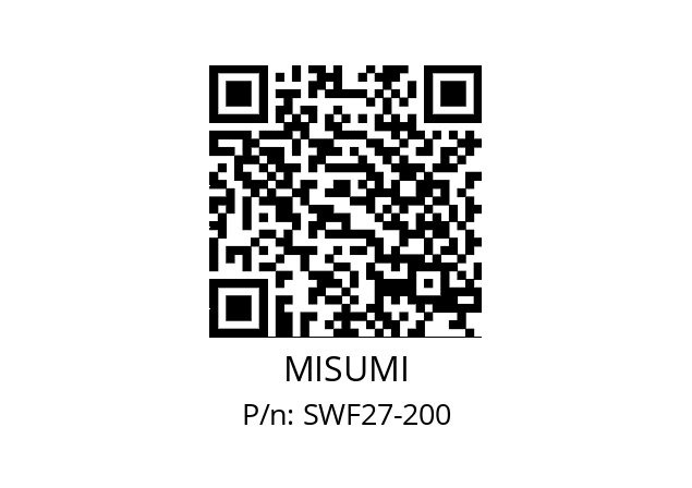   MISUMI SWF27-200