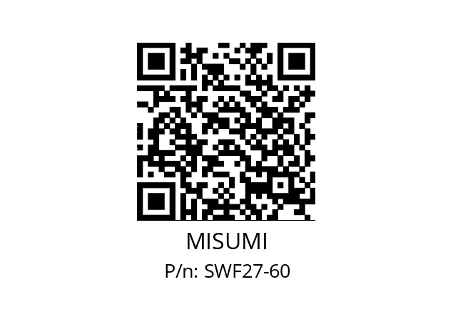   MISUMI SWF27-60