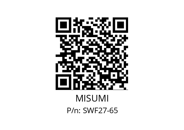   MISUMI SWF27-65