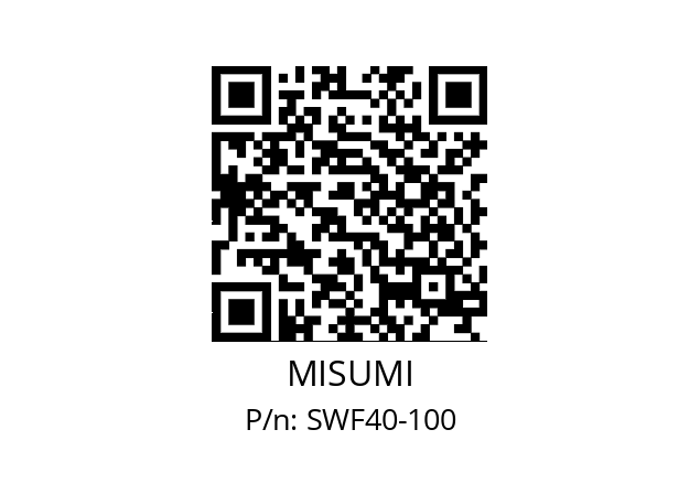   MISUMI SWF40-100