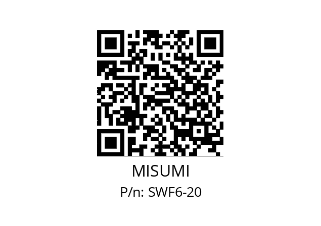   MISUMI SWF6-20