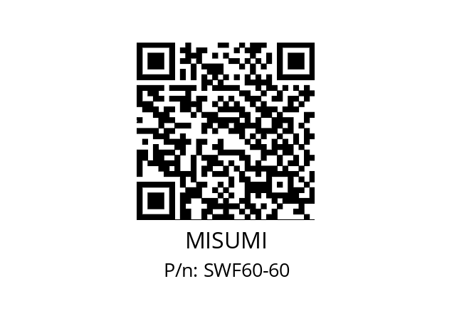   MISUMI SWF60-60