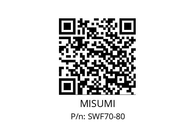   MISUMI SWF70-80