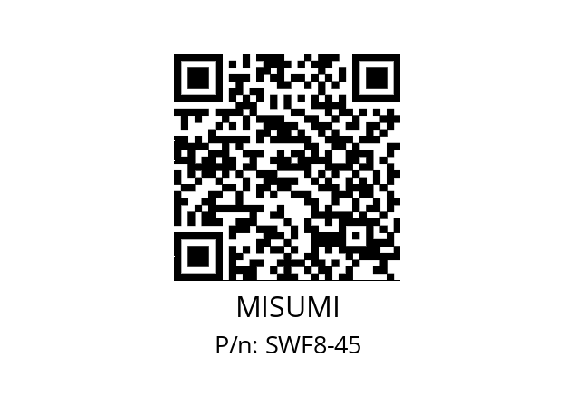   MISUMI SWF8-45