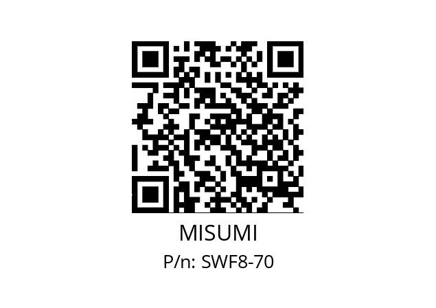   MISUMI SWF8-70