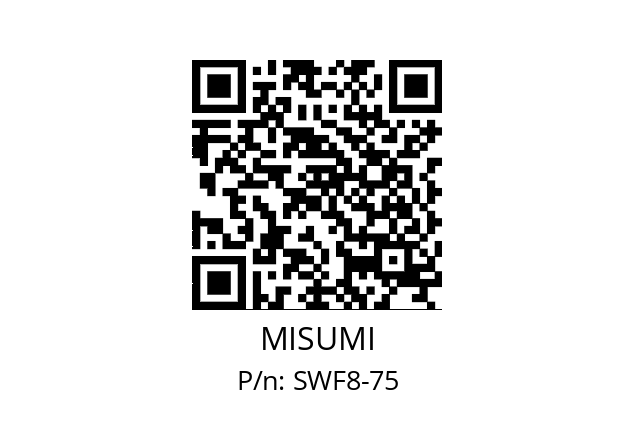   MISUMI SWF8-75