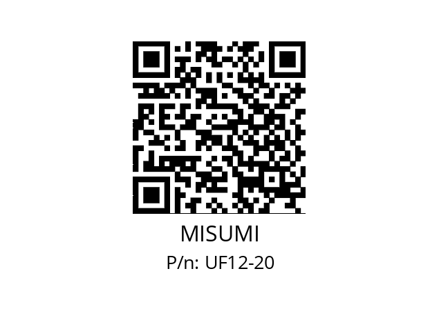   MISUMI UF12-20