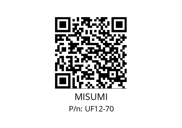   MISUMI UF12-70