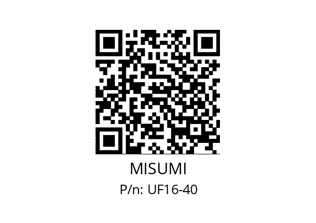   MISUMI UF16-40