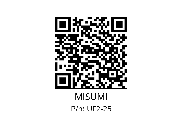   MISUMI UF2-25