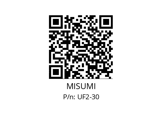   MISUMI UF2-30