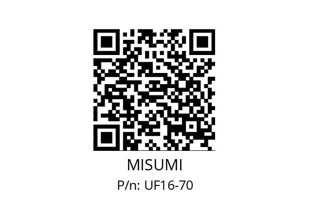   MISUMI UF16-70