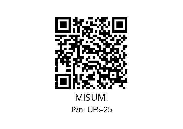   MISUMI UF5-25