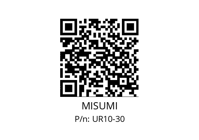   MISUMI UR10-30