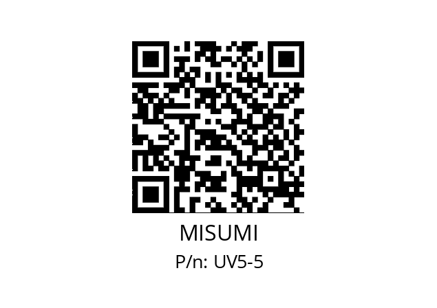   MISUMI UV5-5