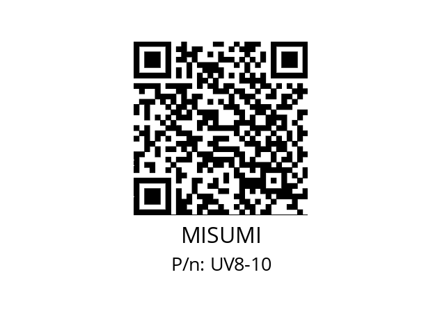   MISUMI UV8-10