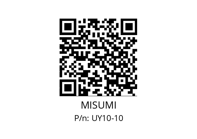   MISUMI UY10-10