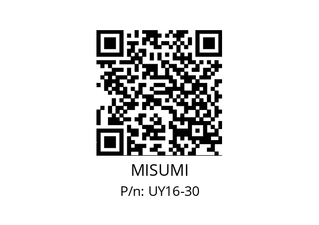   MISUMI UY16-30