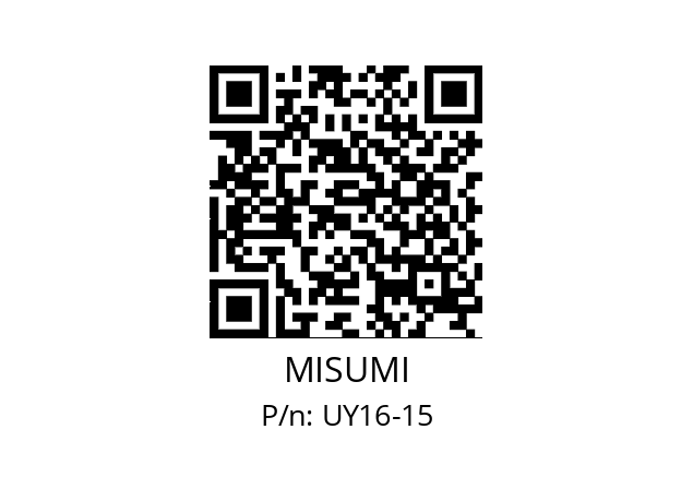   MISUMI UY16-15