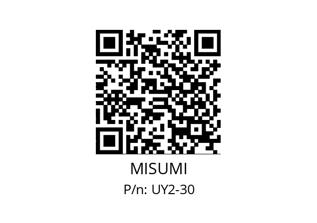   MISUMI UY2-30