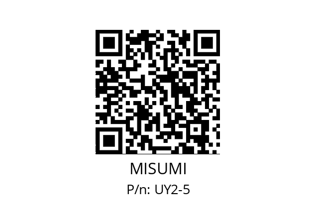   MISUMI UY2-5