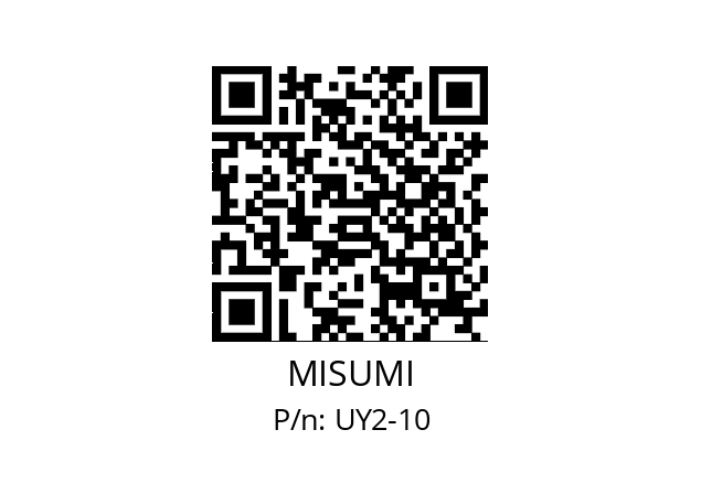   MISUMI UY2-10