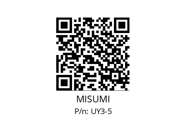   MISUMI UY3-5