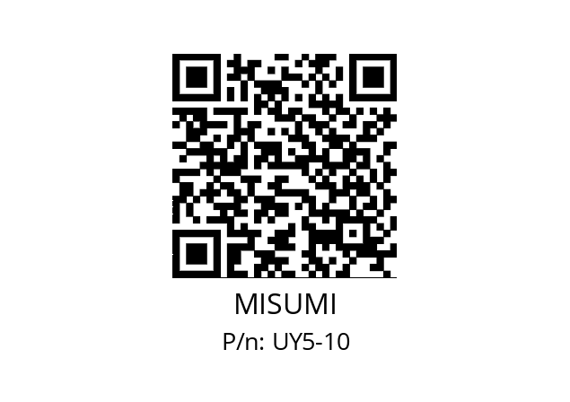   MISUMI UY5-10