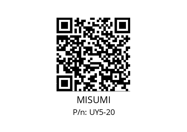   MISUMI UY5-20