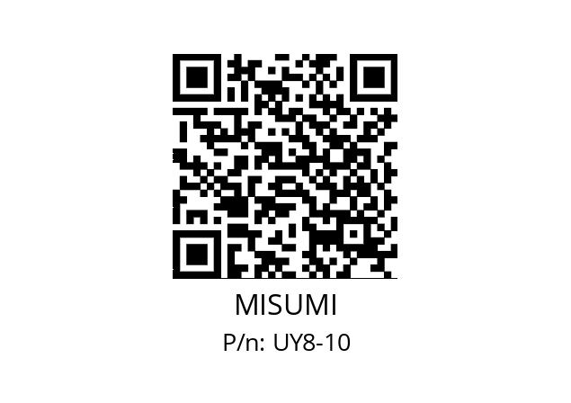   MISUMI UY8-10