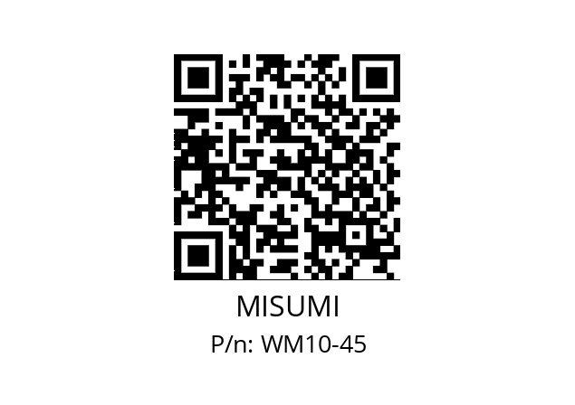   MISUMI WM10-45