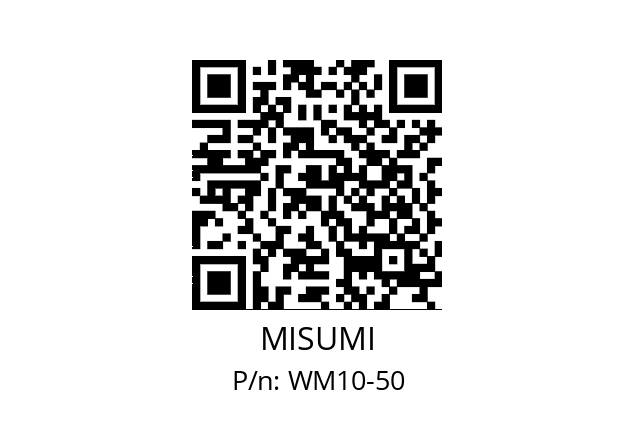   MISUMI WM10-50