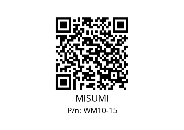   MISUMI WM10-15