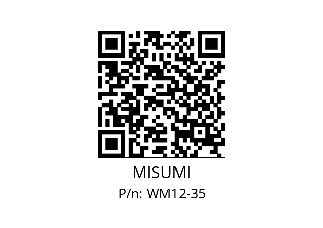   MISUMI WM12-35