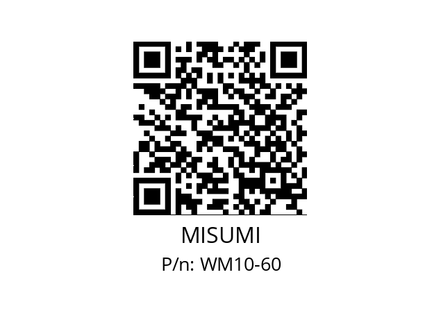   MISUMI WM10-60