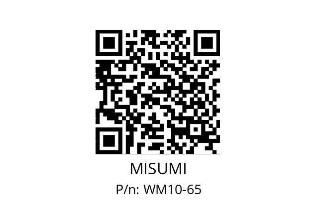   MISUMI WM10-65